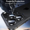  Apple iPhone 14 Pro/Pro Max/15 Pro/Pro Max/16 Pro/Pro Max/17 Pro/Pro Max Fekete ESR Armorite Kameralencse Védők üvegfólia (2 csomag) - 1. kép