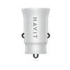 Havit - Autós töltő (CC2022) - USB, Type-C, PD20W, 3A, PC - Fehér - 1. kép