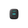 Havit - Fali töltő (UC10) - 2x Type-C, USB, PD65W, Gyors töltés - Fekete - 1. kép