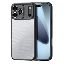  iPhone 17 Pro fekete DUX DUCIS AIMO MAG tok