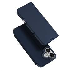  iPhone 17 Kék DUX DUCIS pénztárca tok SKIN PRO tok