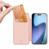  iPhone 17 rózsaszín DUX DUCIS pénztárca tok SKIN PRO - 0. kép