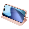  iPhone 17 rózsaszín DUX DUCIS pénztárca tok SKIN PRO - 1. kép
