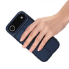  iPhone 17 Air kék DUX DUCIS wallet tok SKIN PRO tok - 1. kép