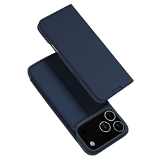  iPhone 17 Pro Max Kék DUX DUCIS pénztárca tok SKIN PRO