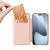  iPhone 17 Pro Max rózsaszín DUX DUCIS pénztárca tok SKIN PRO - 0. kép
