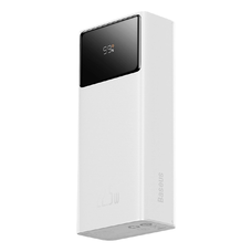 Baseus EnerFill FP41 30000mAh 22.5W Powerbank Baseus Simple USB-A - USB-C 3A 30cm Kábellel - Fehér