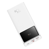 Baseus EnerFill FP41 30000mAh 22.5W Powerbank Baseus Simple USB-A - USB-C 3A 30cm Kábellel - Fehér - 4. kép