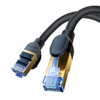 Baseus gyors internetkábel RJ45 cat.7 10Gbps 1m fonott fekete - 2. kép