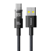 Baseus - Adatkábel Kijelző 2 (P10382701121-00) - Gyors töltés, USB-ről Type-C-re, Digitális kijelző, 100W, 1m - Kozmikus Fekete - 0. kép