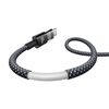 Baseus - Adatkábel Kijelző 2 (P10382701121-00) - Gyors töltés, USB-ről Type-C-re, Digitális kijelző, 100W, 1m - Kozmikus Fekete - 2. kép