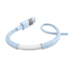 Baseus - Data Cable Display 2 (P10382701311-00) - Gyors töltés, USB Type-C, Digitális kijelző, 100W, 1m - Galaxy kék - 2. kép