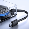 Joyroom JR-PR1 10000mAh 22.5W Powerbank with Built-in Retractable USB-C Cable - Black - 1. kép