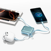Joyroom JR-PBF27 22.5W 10000mAh Powerbank két beépített kábellel - Kék - 3. kép
