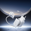 Joyroom JR-TCL05 45W GaN hálózati töltő kábelrendezővel - Fehér - 1. kép