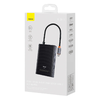 Baseus PioneerJoy 8 az 1-ben USB-C HUB HDMI 4K@60Hz + HDMI 4K@30Hz + DisplayPort 8K@30Hz + VGA + 2 x USB-A 3.0 + 2 x USB-C - szürke - 4. kép