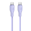 Baseus Pudding 100W USB-C - USB-C Kábel 2m - Lila - 0. kép