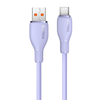 Baseus Pudding 100W USB-A - USB-C Kábel 2m - Lila - 0. kép