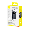 Baseus EnerFill FC31 20000mAh 22.5W Powerbank Digitális Kijelzővel és 2 Beépített Kábellel (USB-C + Lightning) - Fekete - 1. kép