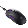 Havit - Vezeték nélküli gamer egér (MS969WB) - 1000 - 16000 DPI, LED világítás, 150mAh, 1,6m, 5V - Fekete / Lila - 1. kép
