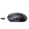 Havit - Vezeték nélküli gamer egér (MS969WB) - 1000 - 16000 DPI, LED világítás, 150mAh, 1,6m, 5V - Fekete / Lila - 3. kép