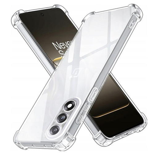Ütésálló szilikon tok - Techsuit - OnePlus Nord 5 - Átlátszó Ütésálló szilikon tok - Techsuit - OnePlus Nord 5 - Átlátszó