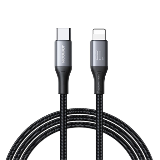 Joyroom S-A28 Flash Series 30W USB-C - Lightning kábel 2m - fekete