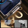 Joyroom S-A56 EnjoyX sorozatú 90° USB-A - USB-C 3A kábel 1.2m - fekete - 2. kép