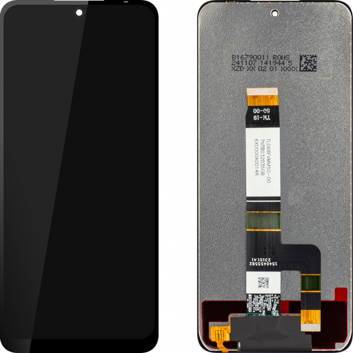 LCD Kijelzőmodul MP Xiaomi Poco M6 Pro 5G / Redmi 12 / 12 5G / 13 / 13 5G / Note 12R, keret nélkül, utángyártott, fekete