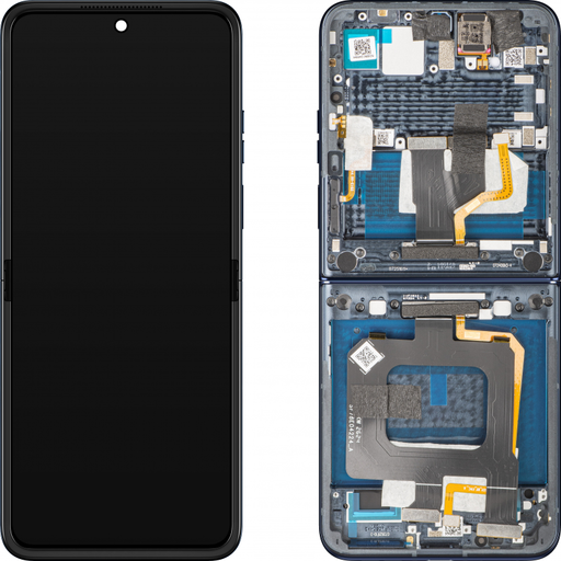 LCD kijelzőmodul Motorola Razr+ 2025 / Razr+ 2024 / Razr 50 Ultra, belső, Éjféli kék (Navy Blazer)