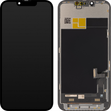 LCD Kijelzőmodul JK Apple iPhone 13-hoz, OLED IC Version, Fekete
