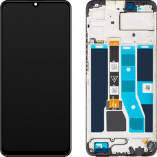 LCD Kijelzőmodul Realme C53-hoz, Mighty Black