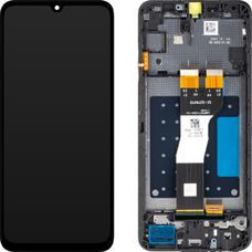 Samsung Galaxy A05s A057 LCD kijelzőmodul, fekete