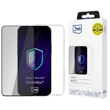 3MK ComfortDuo Privacy Átlátszó Szett Apple iPhone 16e üvegfólia