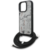  Apple iPhone 16 Pro Max Szürke Karl Lagerfeld Crossbody Grained Minta & Logó tok - 3. kép