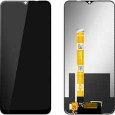 LCD Kijelzőmodul MP Oppo A16 / A16s / A54s, keret nélkül, utángyártott, fekete