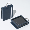 Mercury Basic napló fliptok Samsung Galaxy Z Flip 7 tok Sötétkék - 0. kép