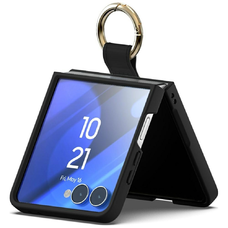 Mercury Gold Ring tok Samsung Galaxy Z Flip 7-hez, fekete
