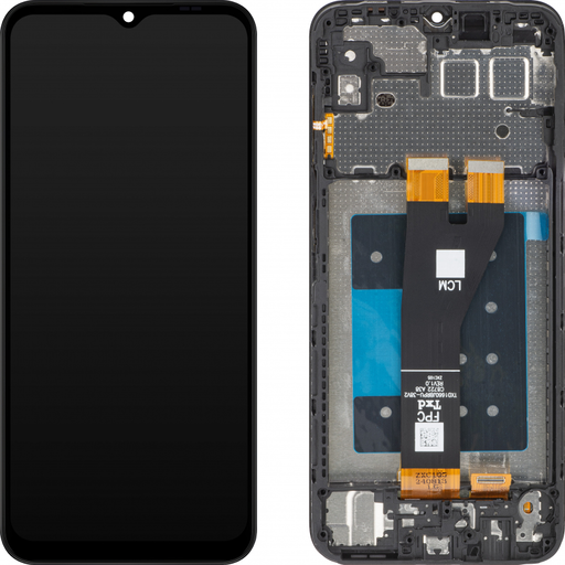 LCD Kijelzőmodul, MP Samsung Galaxy A14 5G A146, Utángyártott, Fekete, Kijelzők és Kijelzőmodulok