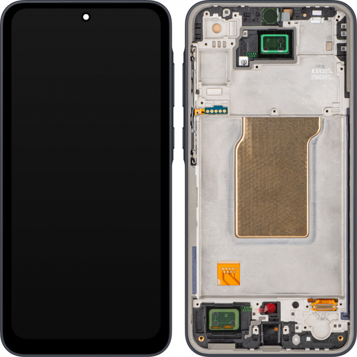 LCD kijelző modul MP Samsung Galaxy A35 A356, Utángyártott, Fekete, Kijelzők és Kijelzőmodulok