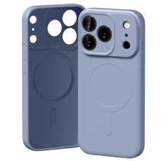  iPhone 17 Pro Lila Mercury Semi-Silicone MagSafe tok