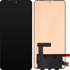 LCD Kijelzőmodul Xiaomi 13T / 13T Pro, OLED verzió, keret nélkül, utángyártott, fekete