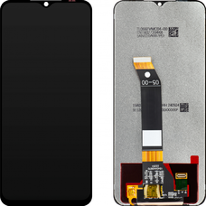 LCD Kijelző Modul MP Xiaomi Poco C61 / Redmi A3 / A3x, keret nélkül, utángyártott, fekete
