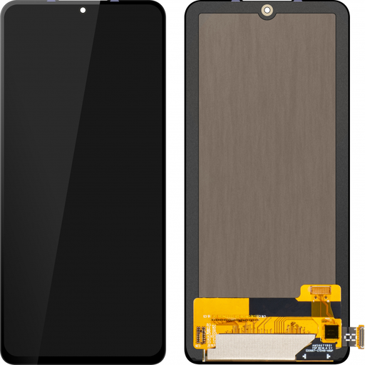 LCD Kijelzőmodul MP Xiaomi Poco X4 Pro 5G / Redmi Note 10 Pro / Note 10 Pro Max / Note 11 Pro / Note 11 Pro 5G / Note 12 Pro 4G, OLED Verzió, keret nélkül, utángyártott, Fekete