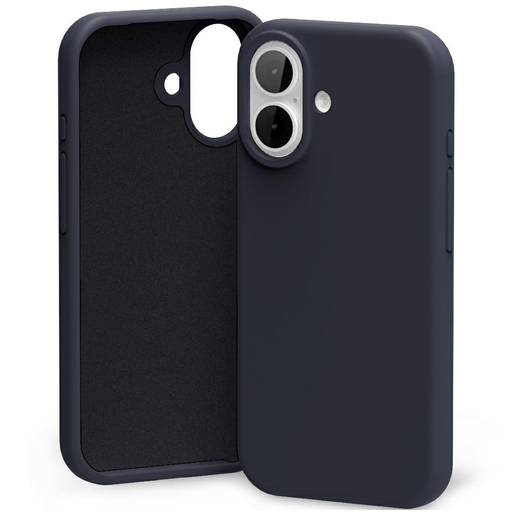  iPhone 17 Sötétkék Mercury szilikon tok