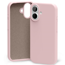  iPhone 17 Rózsaszín és Homokszín Mercury Silicone tok
