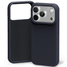  iPhone 17 Pro Sötétkék Mercury Szilikon tok