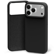  iPhone 17 Pro Max fekete Mercury szilikon tok