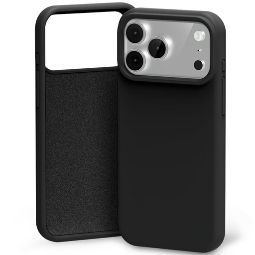 iPhone 17 Pro Max fekete Mercury szilikon tok iPhone 17 Pro Max fekete Mercury szilikon tok