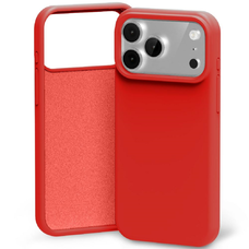  iPhone 17 Pro Max piros Mercury szilikon tok